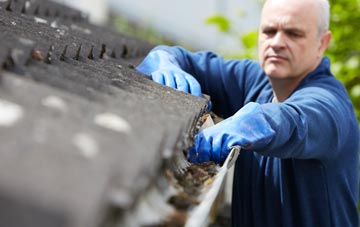 cleaning and inspecting Worgret roofs